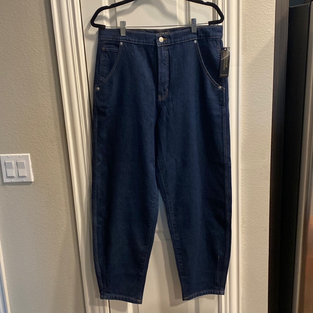 Banana Republic high rise barrel Jean size 12